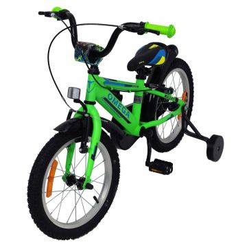 Bicicleta copii Omega Master 16 inch verde