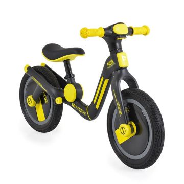 Bicicleta fara pedale Moni Byox 12 inch Harly Yellow