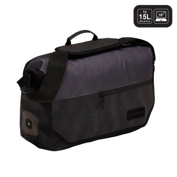 Geantă bicicletă 500 1X15L Negru Geantă bicicletă 500 1X15L Negru