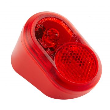 Lumină Spate Dinam Led elops 520 Roșu Lumină Spate Dinam Led elops 520 Roșu