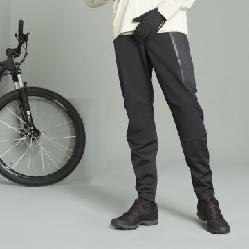 Pantalon MTB ST500 Negru Bărbați
