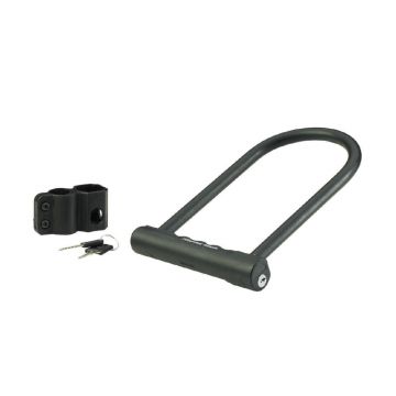 Antifurt Master Lock U-lock cu cheie 200x100x12mm Negru