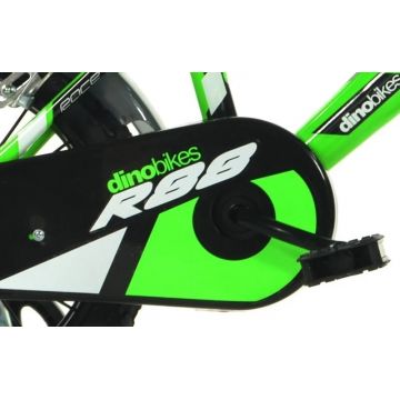 Bicicleta copii Dino Bikes MTB 414U diametru 14 inch, varsta 4-7 ani, inaltimea 95-115 cm, roti ajutatoare, frana de mana pe ambele roti Bicicleta copii Dino Bikes MTB 414U diametru 14 inch, varsta 4-7 ani, inaltimea 95-115 cm, roti ajutatoare, frana de mana pe ambele roti