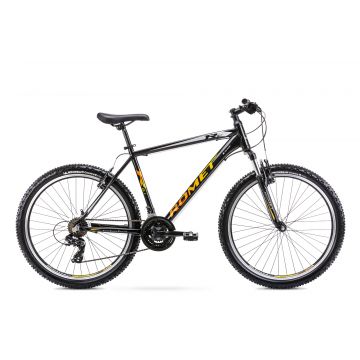 Bicicleta de munte pentru barbati Romet Rambler R6.1 Negru/Galben 2022