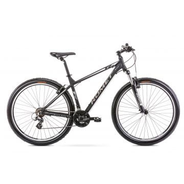 Bicicleta de munte pentru barbati Romet Rambler R9.0 Negru/Alb 2021
