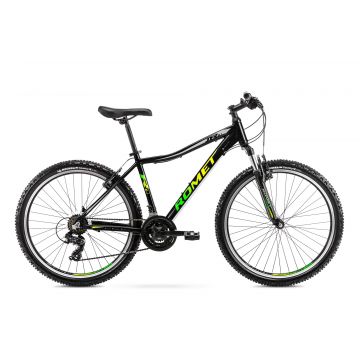 Bicicleta de munte pentru copii Romet Rambler R6.1 JR Negru/Verde/Gri 2022