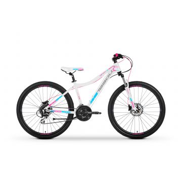 Bicicleta de munte pentru fete Tabou Venom W 27.5 4.0 Alb/Roz 2022