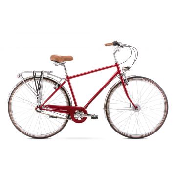 Bicicleta de Oras pentru barbati Romet Vintage Classic M Rosu 2022