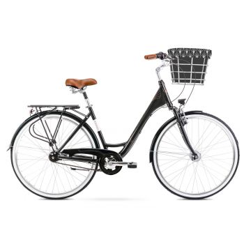 Bicicleta de oras pentru femei Romet Art Deco Lux Negru 2022