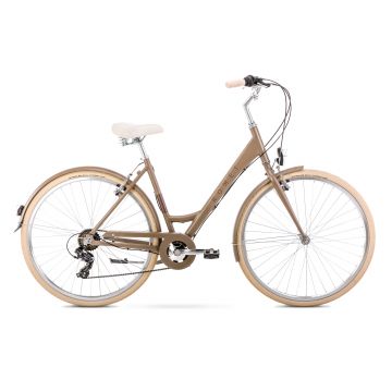 Bicicleta de oras pentru femei Romet Sonata 26 Eco Bej Sampanie 2022