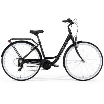 Bicicleta de oras/trekking M-BIKE CITYLINE 728 Negru 2021