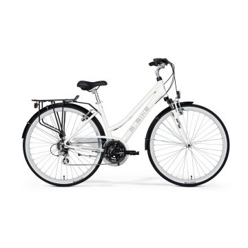 Bicicleta de trekking femei M-BIKE T_BIKE 9.1 Lady Alb 2021