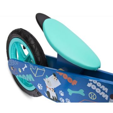 Bicicleta din lemn Toyz by Caretero Zap Blue Bicicleta din lemn Toyz by Caretero Zap Blue