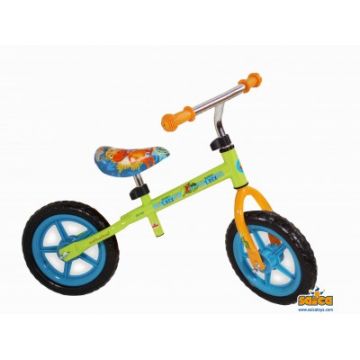 Bicicleta fara pedale copii 12 inch Saica Dino Train