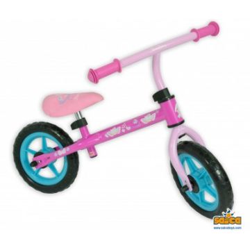 Bicicleta fara pedale copii 12 inch Saica Hello Kitty