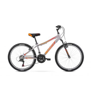 Bicicleta pentru copii Romet Rambler 24 Grafit/Rosu 2022