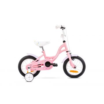 Bicicleta pentru copii Romet Tola 12 Roz/Alb 2022