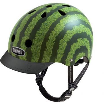 Casca protectie unisex Nutcase Street Watermelon Verde