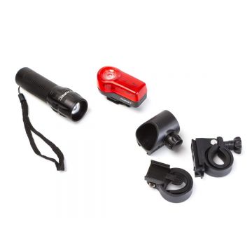 Set lumini LED Romet R-305 USB Negru cu logo Romet