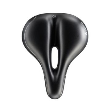 Sa pentru biciclete Velo Cloud O, piele ecologica, 274 x 211 mm, Negru Sa pentru biciclete Velo Cloud O, piele ecologica, 274 x 211 mm, Negru