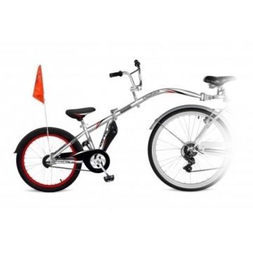 Bicicleta Co-Pilot WeeRide, manerele se pliaza usor, volan si sezut reglabil