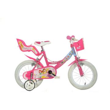 Bicicleta pentru copii Dino Bikes Princess, varsta recomandata 4 ani+
