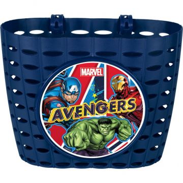 Cos bicicleta Avengers Seven, material plastic, 3 ani+