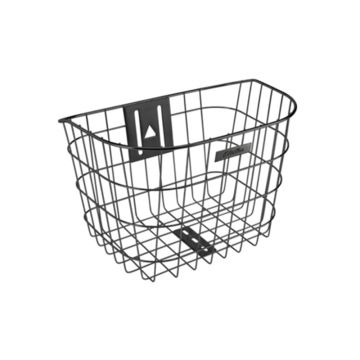 Cos pentru bicicleta, 34 x 23 x 27 cm, metal, Negru Cos pentru bicicleta, 34 x 23 x 27 cm, metal, Negru