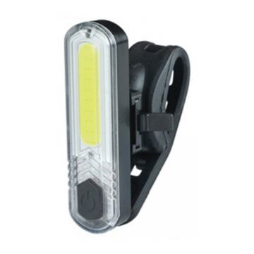 Far tip lanterna pentru bicicleta Cavalier, 60 lm, USB, 4 moduri iluminare, baterie reincarcabila