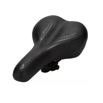 Sa pentru bibicleta Cross, poliuretan, Negru Sa pentru bibicleta Cross, poliuretan, Negru