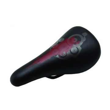 Sa pentru bicicleta Beam, 220 x 116 mm, Negru/Rosu