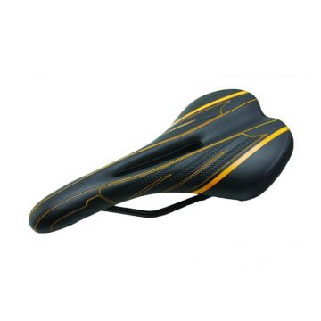 Sa pentru bicicleta Hollow, 271 x 135 mm, Negru/Galben