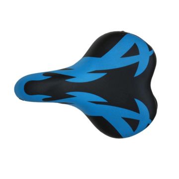 Sa pentru bicicleta MTB Dragon Fly, nylon, Negru/Albastru