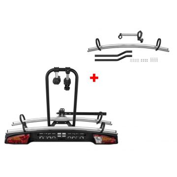 Suport biciclete Menabo Merak Rapid Plus pentru 3 biciclete cu prindere pe carligul de remorcare Suport biciclete Menabo Merak Rapid Plus pentru 3 biciclete cu prindere pe carligul de remorcare