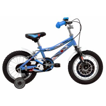 Bicicleta copii Dhs 1403 alb aprins 14 inch