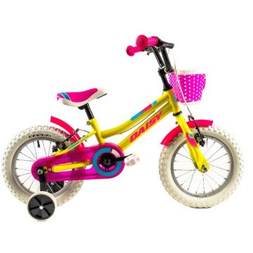 Bicicleta copii Dhs 1404 galben 14 inch