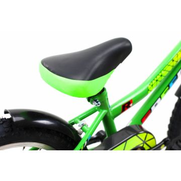Bicicleta copii Dhs 1601 verde 16 inch