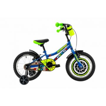 Bicicleta copii Dhs 1603 albastru 16 inch