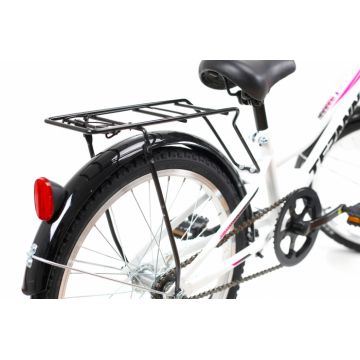 Bicicleta copii Dhs 2002 alb 20 inch