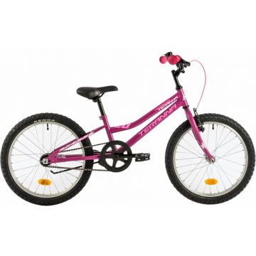 Bicicleta copii Dhs Terrana 2002 roz deschis 20 inch
