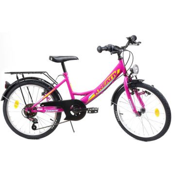 Bicicleta copii Kreativ 2014 violet 20 inch