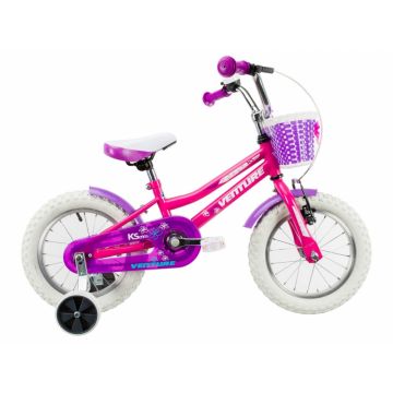 Bicicleta copii Venture 1418 roz 14 inch