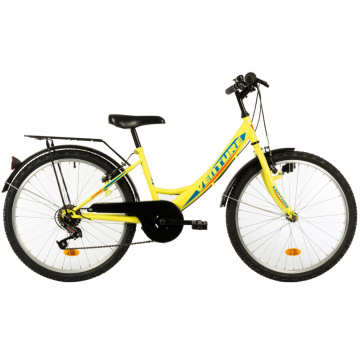 Bicicleta copii Venture 2418 galben 24 inch
