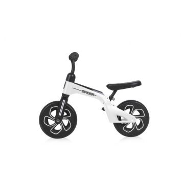 Bicicleta fara pedale Spider White