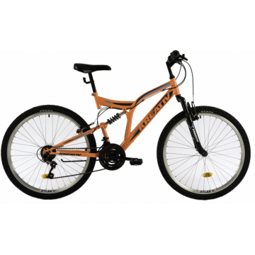 Bicicleta Mtb Kreativ 2641 M portocaliu deschis 26 inch