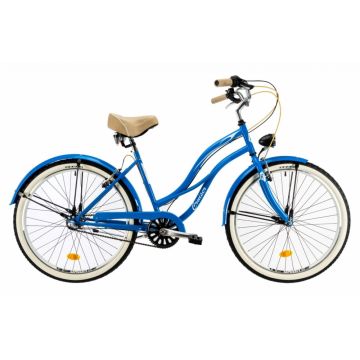 Bicicleta oras Dhs 2698 M albastru 26 inch