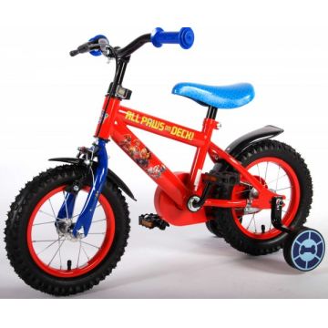 Bicicleta pentru baieti 12 inch cu roti ajutatoare Paw Patrol