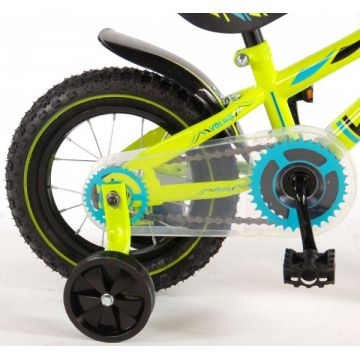 Bicicleta pentru baieti 12 inch cu roti ajutatoare Volare Yipeeh