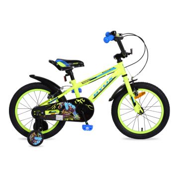 Bicicleta pentru baieti Byox Monster Green 16 inch