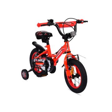 Bicicleta pentru baieti cu roti ajutatoare Byox Ferine 12 inch